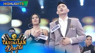 Anton Antenorcruz amp Eumee Capile wins on weekly finals  Tawag Ng Tanghalan Duets [upl. by Nnaytsirk]