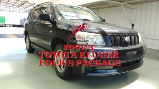 20013 TOYOTA KLUGER FOUR S PACKAGE 285825 [upl. by Aracaj556]