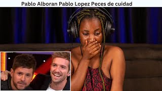 First reaction Pablo Alboran Pablo Lopez Peces de cuidad [upl. by Arodaeht967]