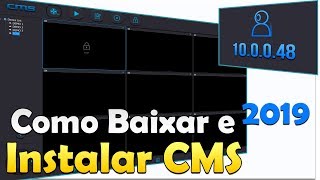 COMO BAIXAR E INSTALAR CORRETAMENTE O CMS CLIENTE PARA CÂMERA IP WIFI YOOSEE [upl. by Ariajay]