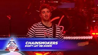 Chainsmokers  Dont Let Me Down Live At Capitals Jingle Bell Ball 2017 [upl. by Neerihs]