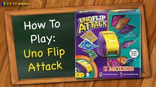 How to play Uno Flip Attack [upl. by Acinonrev]