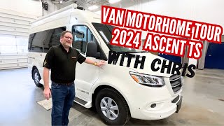 LUXURY VAN UNDER 20FT  Pleasure Way 2024 Ascent TS Motorhome Walkthrough [upl. by Niatsirhc484]