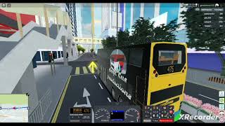 Sunshine Island Bus Simulator service 476 from Sunshine station to Eastmallow [upl. by Liw]