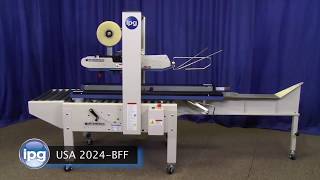 Interpack IPG USA 2024BFF Uniform SemiAutomatic Case Sealer [upl. by Thatch]