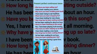 Present perfect continuous tense shorts ytshorts [upl. by Kelda851]