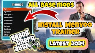 How to Install Latest Menyoo Trainer in GTA 5  Menyoo mod Installation tutorial GTA 5  GTA 5 mods [upl. by Ardnama]