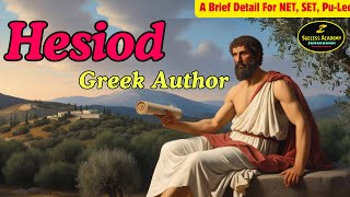 Hesiod MustKnow Facts for NET SET PULEC Exams [upl. by Eyssej]