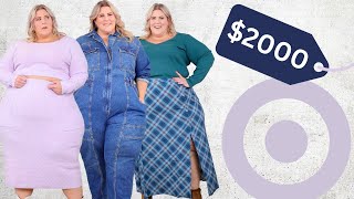 2000 at Target  My Biggest Plus Size Try On Haul Ever [upl. by Oba]