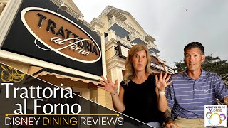 Trattoria al Forno at the BoardWalk at Walt Disney World  Disney Dining Review [upl. by Repmek642]