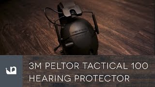 3M Peltor Tactical 100 Electronic Hearing Protector [upl. by Toscano209]