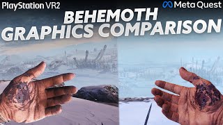 BEHEMOTH VR Graphics Comparison Quest 3 vs PlayStation VR2 [upl. by Sualk]