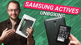 Samsung Galaxy Tab Active5 Unboxing amp Erster Eindruck [upl. by Saberio]