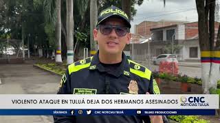 Asesinan a dos hermanos en la zona rural de Tuluá [upl. by Osber]