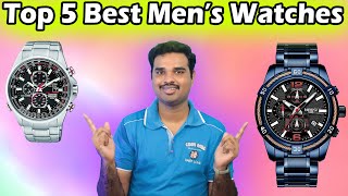 ✅Top 5 Best Mens Stainless Steel Watches in India 2022 with Price Mens Watches Review amp Comparison [upl. by Towrey]