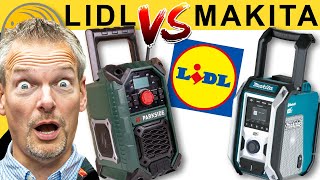 PARKSIDE schlägt MAKITA NEUES LIDL DAB BAUSTELLENRADIO im TEST  WERKZEUG NEWS 197 [upl. by Eidde]