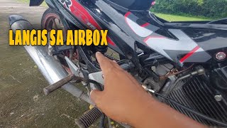 May Langis sa airbox san galing nakaka sama nga ba [upl. by Leamhsi708]