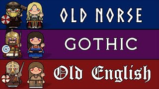 OLD NORSE GOTHIC amp OLD ENGLISH [upl. by Ycrad]