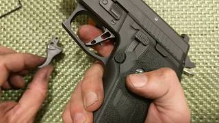 Armory Craft Adjustable Trigger Install on Sig Sauer P229P226P227 [upl. by Burger]