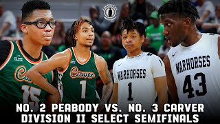 No 2 Peabody vs No 3 Carver HIGHLIGHTS  Semifinal Rematch Goes Down to the Wire [upl. by Sayles]