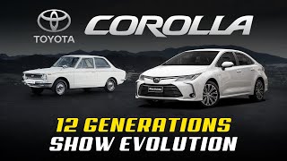 Toyota Corolla Evolution  19662024 12 Generations [upl. by Walley31]