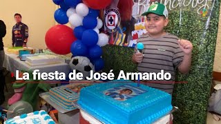 Vecinos le organizan fiesta a niño con cáncer  Se llama José Armando y vive en Veracruz [upl. by Ailat]