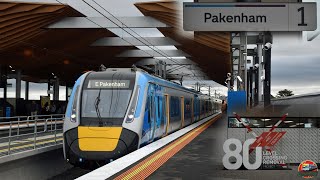 First Day of Trains at the New Pakenham Station  Melbourne Trains [upl. by Eninnaej]