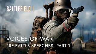 VOICES OF WAR 1  PreBattle Speeches Base Game Operations 4K60p [upl. by Agee]