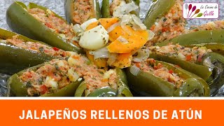 JALAPEÑOS RELLENOS DE ATÚN [upl. by Eseeryt65]