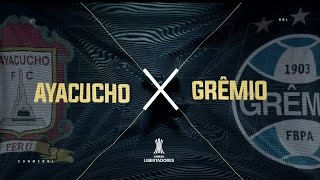 Chamada de 🇵🇪 Ayacucho x Grêmio 🇧🇼  CONMEBOL Libertadores 2021 SBT [upl. by Dekow]