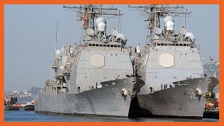 Why the US Navy’s Ticonderoga Class Cruiser May Finally Be Retired [upl. by Suolevram]