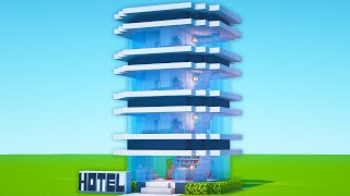 Minecraft Tutorial How To Make A Hotel [upl. by Chloris]