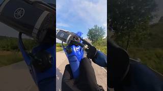 YZ 125 WHEELIE RAW SOUND fullgass italianlake yz125 bikelife gardalake yamaha [upl. by Colin]