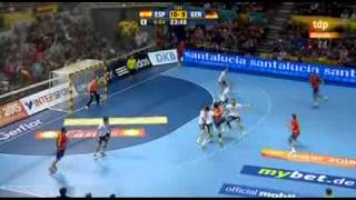 Campeonato del Mundo ESP2013  ESP vs GER  Cuartos Zaragoza [upl. by Adaliah]