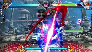 BBTAG Naoto Kurogane  214A Dash Cancel [upl. by Ainad]