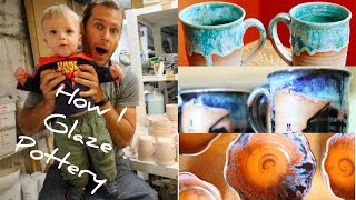 How to Glaze Pottery Tips Tricks and Techniques [upl. by Aiciram255]