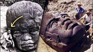 The Olmecs 50 TON Megalithic Heads amp Statues Live Presentation [upl. by Illil]