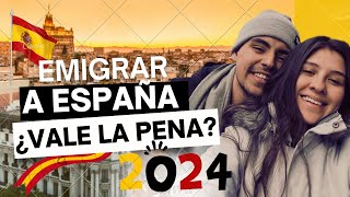 EMIGRAR A ESPAÑA 🇪🇸 TIPOS DE VISAS  Hay trabajo en España [upl. by Raynell]