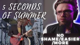 5 SECONDS OF SUMMER  NO SHAME  EASIER  MORE  LIVE iHEARTRADIO  REACTION [upl. by Armando]