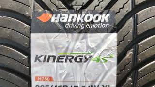 17quot Neu Hankook Kinergy 4S 2 H750 XL FR MS 22545R17 94W Ganzjahresreifen Auto Reifen Schnee Winter [upl. by Aika]