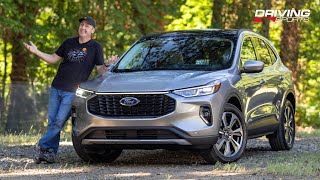 2023 Ford Escape Platinum AWD Review and AWD Test [upl. by Anavoig]