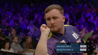 part two 2024 TOTO Dutch Darts Masters Luke Littler vs Gerwyn Price [upl. by Leribag]