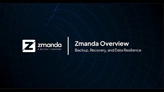 Backup and Recovery Software by Zmanda [upl. by Yessej601]