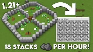 Minecraft Easy CREEPER Farm 121 Tutorial  18 stacks Gunpowder Per Hour [upl. by Siobhan]