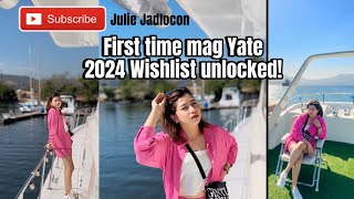 Vlog 33 SUBIC BAY YACHT CLUB 🛥️ AMAZING EXPERIENCED😍 [upl. by Luckin]