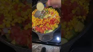 calabacitas a la mexicanacalabacitasdeliciosoyfácil comidarecetas [upl. by Rexer961]