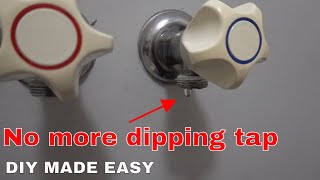 How to repair a leaking outside tap [upl. by Becket]