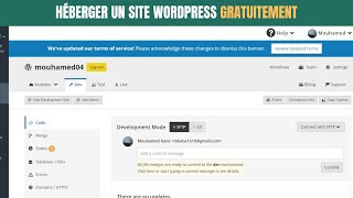 Comment HEBERGER son site WORDPRESS GRATUITEMENT en 2024 [upl. by Ocker]