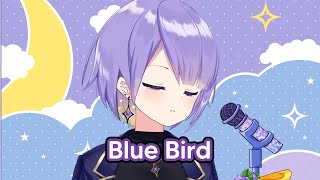 Blue Bird  Ikimono Gakari  Moona Karaoke   HoloID  Moona Hoshinova [upl. by Dorina]