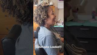 Sisterlocks Journey Loading sisterlocks microlocks locsjourney sisterlockjourney [upl. by Burkley423]